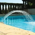 thumbnail image 2 of Mini Swimming Pool Waterfall Sprayer Stents Fountain Stands Durable Pvc White Shelf, 2 of 11