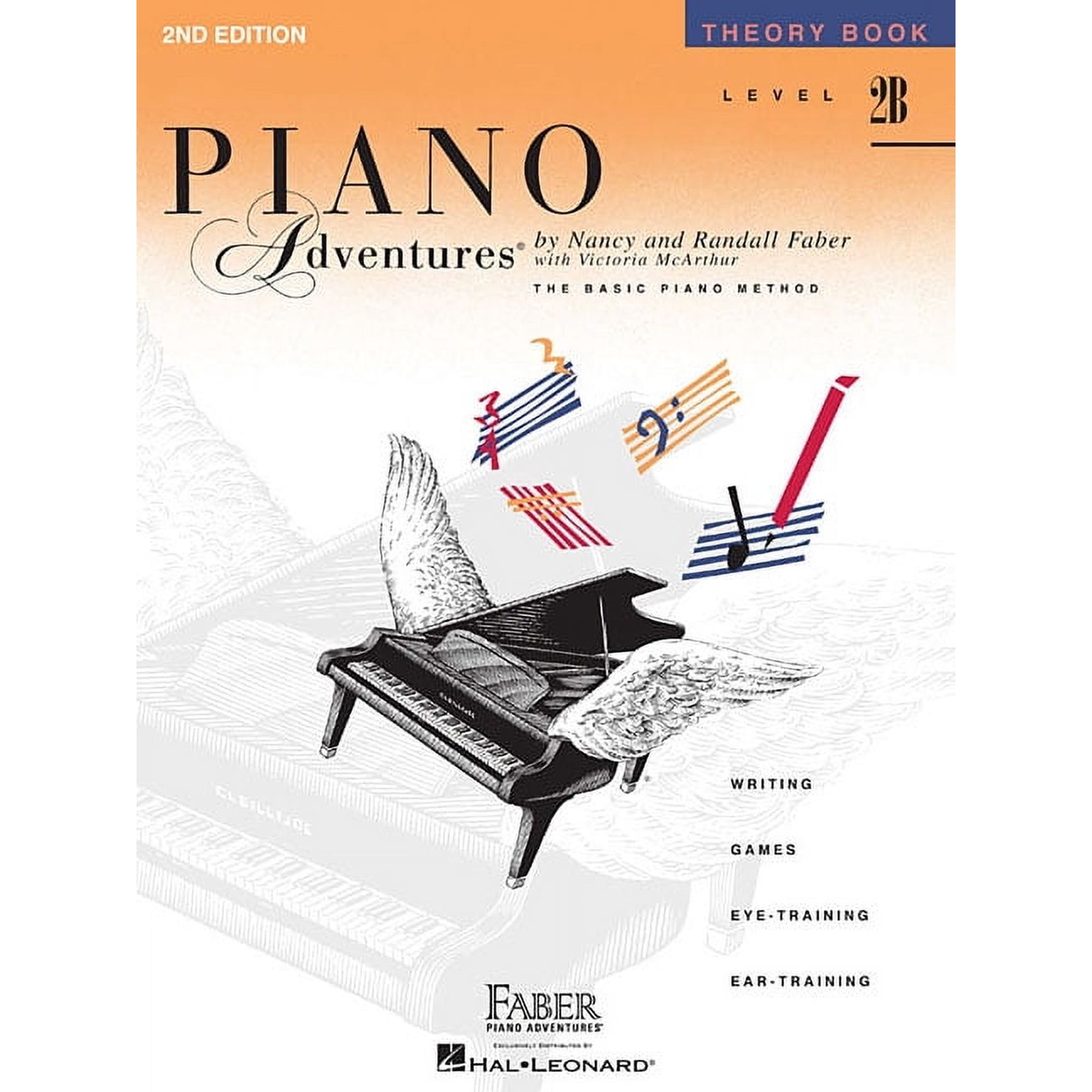 Piano Adventures: Theory Book - Level 2b, 2nd Edition Beginner Sheet Music Theory Workbook Learn Chords Rhythm and Scale, (Paperback)