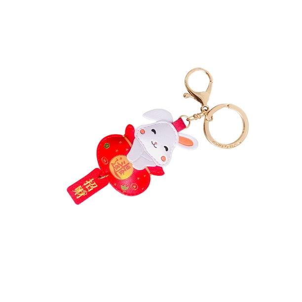 Qarigey Llavero Adorable Animal Multi-Estilo Llaveros Anillos Cuero Brillo Metal Delicado Colgante Navidad Boda Ropa Accesorios Ropa, zapatos y accesorios Miscelánea Dibujo de dinero Qarigey AP014335-01