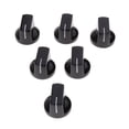 thumbnail image 4 of Perilla de Potenciómetro Yuyangstore 6 uds Color Negro Plana, 4 of 8