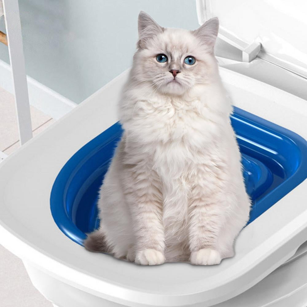 Buy Gecorid Cat Toilet Trainer Cat Potty Training Kit Timesaving Convenient Easy to Use