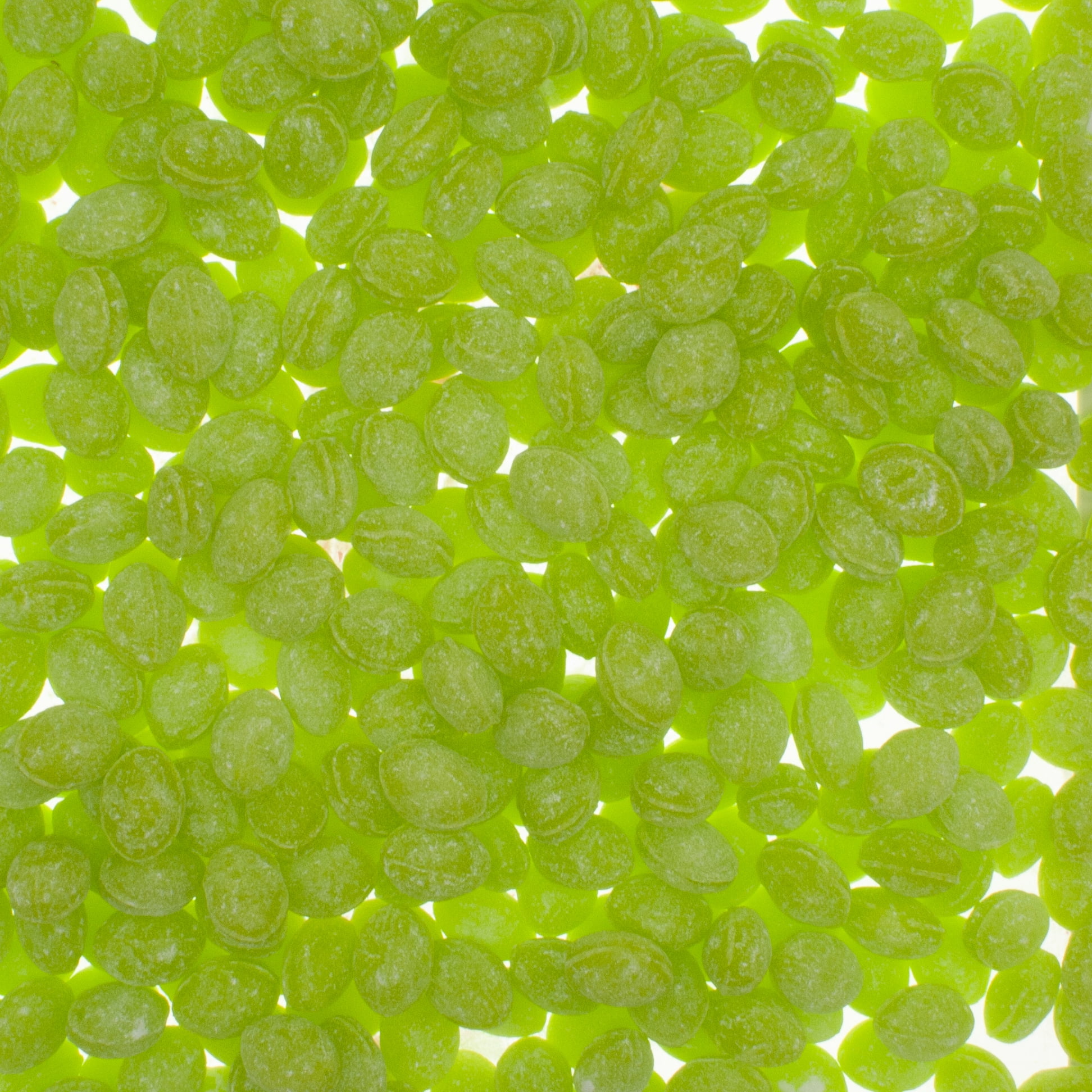 Claey's Sanded Green Apple Drops 5 Pounds Nostalgic Hard Candy in a Resealable King of Sweets Bag