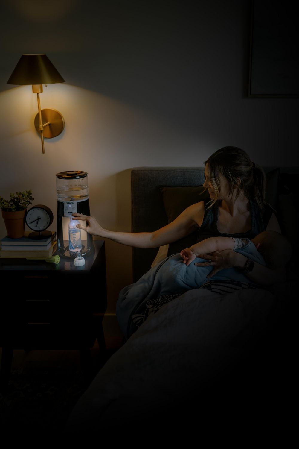 Dr. Brown's Insta-Prep Warm Water Dispenser, Large Capacity Glass Tank with 3 Temperature Settings, 1-Pack, 1.5 litres