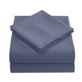 thumbnail image 6 of Microfiber Bed Sheet Set Hotel Style Deep Pocket，Cool & Breathable Bed Sheets Grey blue, 6 of 8