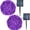 Purple, variant on 2Pack Solar String Lights 50 LED 32ft 8 Modes Outdoor Lighting Waterproof Christmas Fairy Lights for Xmas Tree Garden Homes Ambiance Wedding Lawn Party Decor, Red