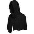 thumbnail image 3 of Hvyesh Adult Medieval Renaissance Hooded Cowl Scarf Shawl Cape Halloween Cosplay Costume Accessories, 3 of 4