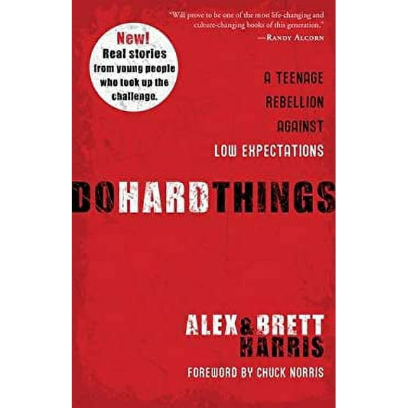 Pre-Owned Do Hard Things : A Teenage Rebellion Against Low Expectations 9781601428295