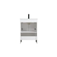 thumbnail image 3 of Elegant Kitchen and Bath Ira 24 Inch Single Bathroom Vanity In White, 3 of 13