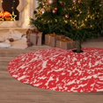 thumbnail image 6 of Yiaed Beef Print Christmas Tree Skirt , Tree SkirtsTree Mat for Christmas Winter Holiday Indoor Decorations-48", 6 of 7