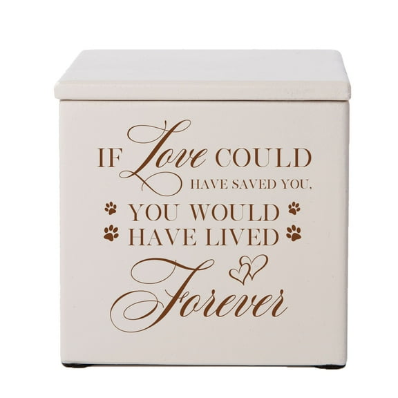 Lifesong Milestone Ivory Keepsake Urn_If Love Could Have Saved