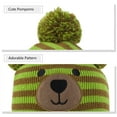 thumbnail image 7 of Muryobao Toddler Kids Winter Warm Fleece Lined Beanie Knit Hat with Ear Flaps for Baby Girls Boys Green 12-24 Months, 7 of 7