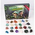 thumbnail image 2 of Natural Crystal 24 Grid Stone Label Set Children's Educational Science Collection Ornaments, 2 of 6