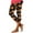 Multicolor, variant on FAWUUDO Women's Halloween Capris Leggings Stretchy Printed Legging Tights Multicolor
