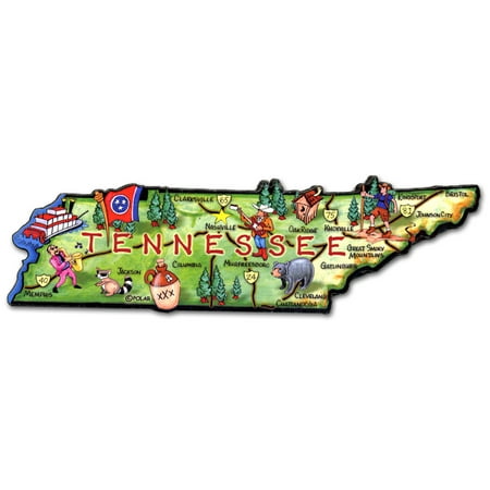 

Tennessee Artwood State Magnet Souvenir by Classic Magnets