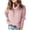 Pink, variant on Turtle Neck Sweater for Women 2024,Women's Oversized Turtleneck Chunky Pullover Sweaters Long Sleeve Winter Slouchy Loose Knit Sweaters Deco with Metal Buttons