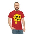 thumbnail image 4 of Splat smiley face emoji  Unisex Heavy Cotton Tee, 4 of 8