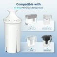 thumbnail image 6 of Fil-fresh 2-Pack Standard Water Filter Replacements for Brita Water Pitchers and Dispensers, Reduce Chlorine and Bad Taste, BPA free, 6 of 7