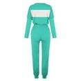 thumbnail image 5 of YUGYXL Lounge Sets for Women Sweatsuits Sets Two Piece Outfit Long Sleeve Pant Workout Athletic Tracksuits Mint Green XL, 5 of 5