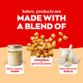 thumbnail image 5 of Sabra Roasted Garlic Fresh Hummus Dip, Non-GMO, Gluten Free, Vegan Hummus Spread, 8oz Tub, 5 of 6