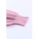 thumbnail image 4 of ABPHQTO Suéter de mujer de punto con empalme de encaje rosa, 4 of 5