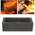 thumbnail image 4 of Creuset en Graphite, Lingotière en Graphite Sans Danger Fusion Portable Haute Pureté pour l'Argent, 4 of 8
