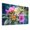 Color 3, variant on Tropical 8 Pack Art Acoustic Panels Sound Absorbing Vibrant Abstract Botanical Art Bright Pink Hibiscus Monstera Decorative Soundproof Wall Panels Self Adhesive for Nursery Game Room Bedroom 48"x32"