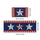 thumbnail image 3 of Juego de dos alfombras de cocina con temática del Día de la Independencia, con felpudos patrióticos antideslizantes con estampado de banderas rojas, blancas y azules para fregadero y cocina., 3 of 6