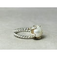 thumbnail image 4 of Heaven Crafts Freshwater Pearl Ring 925 Sterling Silver Handmade Boho Statement Ring For women, 4 of 6