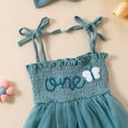 thumbnail image 5 of Emy DolaBaby Girl 1st Birthday Outfits One Year Old Tulle Romper Sleeveless Bodysuit Princess Cake Smash Tutu Dress, 5 of 8