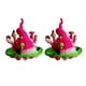 thumbnail image 3 of 2 piezas de sombreros de pescador de ganchillo con motivo de setas, sombreros de pescador con motivo Niño, 3 of 8