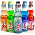 thumbnail image 1 of Ramune Japanese Soda Variety Pack - Shirakiku Multiple Flavors - Japanese Drink Gift Box (5 Count), 1 of 1