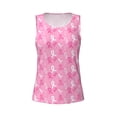 thumbnail image 4 of Gaeub Breast Cancer Awareness (3) Women's Workout Tank Tops Lightweight Sleeveless Shirts for Women for Athletic Running Tennis Yoga - XX-Large, 4 of 9