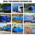 thumbnail image 2 of Durable, Heavy Duty & Waterproof 30' x 50' All Purpose 5 MIL Tarp by Dry Gear, 2 of 5