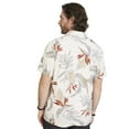 thumbnail image 4 of Men's Short Sleeve Jersey Button Front Shirt Color: White Tequila Print Size: XL, 4 of 4