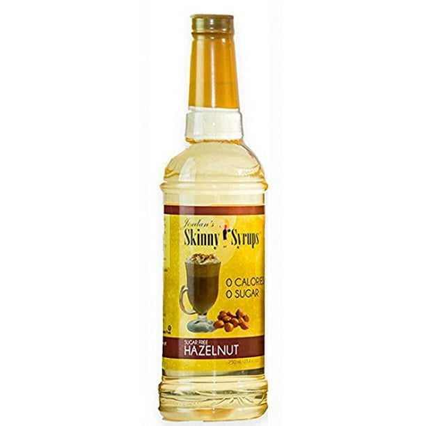 Jordan's Skinny Gourmet Syrups Sugar Free, Hazelnut, 25.4Ounce (Pack