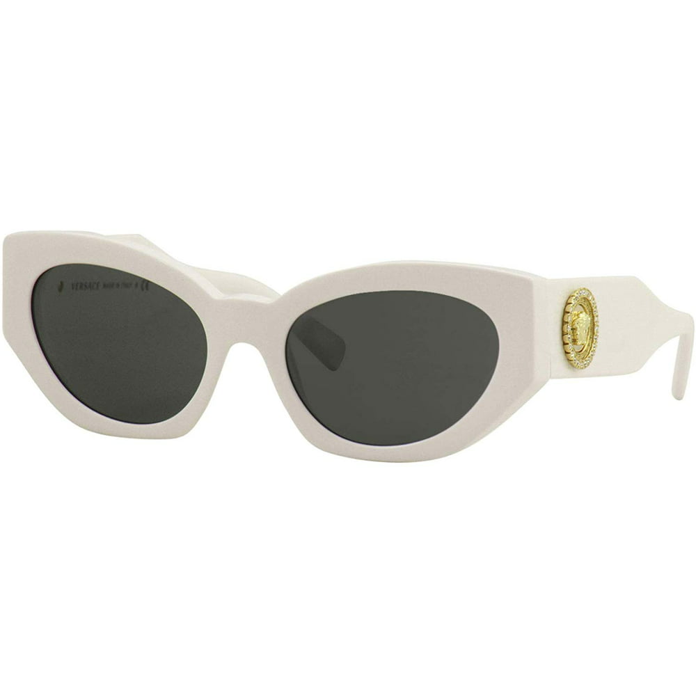 Versace - Versace VE4376B 401/87 54mm Sunglasses White / Grey Lens [54 ...