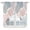 Pink Orange, variant on Aqua Gray Shell Coral Kitchen Window Curtains, Swag Curtains Valance for Bedroom Living Room Bathroom, Coastal Summer Beach Nautical Ocean Rod Pocket Window Curtain Block Drapes 2 Panels 36"x63"