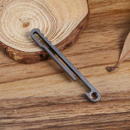Outdoor Equipment Titanium Alloy EDC Key Ring Belt Clip Quick Draw Keychain, quick release keyring corkscrew, opener (Best Quick Release Keychain)