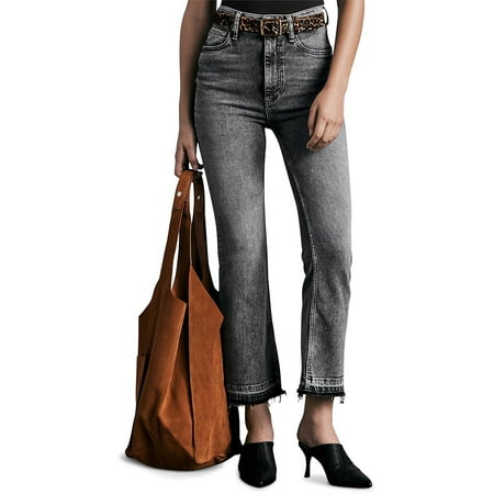 Rag & Bone Womens Casey Denim Ankle Flare Jeans
