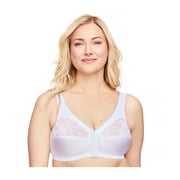 Glamorise MagicLift Front-Closure Support Wirefree Bra 1200 (Womens & Womens Plus)