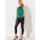 thumbnail image 2 of Allegra K Blusa Sin Mangas Lentejuelas Cuello Halter Para Mujer Lago Verde XS, 2 of 5