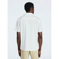 thumbnail image 3 of Free Assembly Men's Cotton Poplin Camp Shirt with Short Sleeves, Sizes S-3XL, 3 of 5