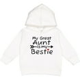thumbnail image 2 of Inktastic My Great Aunt is My Bestie Toddler Hoodie, 2 of 4
