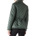 thumbnail image 3 of Giolshon Women's Stand Collar Lightweight Quilted Puffer Jacket Padded Zip Coat, 3 of 4