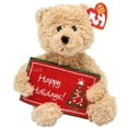 thumbnail image 2 of Ty Beanie Babies Happy Holidays the Bear with Sign Christmas Plush, 2 of 7