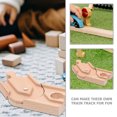 thumbnail image 3 of SWETRACE 2Pcs Wood Train Tracks for Kids Indoor Playtime Parent-Child Interaction, 3 of 8