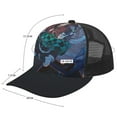 thumbnail image 2 of Demon Slayer Adult Baseball Cap Adjustable Sun Visor Hat Prints Trucker Hats Skull Cap Headwear for Men Women, 2 of 6