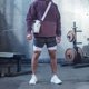 thumbnail image 2 of Toystoory Pantalones cortos de entrenamiento para hombre, pantalones cortos para correr, entrenamiento deportivo, culturismo, Fitness, pantalones Uniforme atlético ejercito verde L, 2 of 6