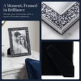 thumbnail image 2 of REGALWOVEN Picture Frame for Photo and Poster, Beautiful Metal Frames for Horizontal and Vertical Photo Formats Black 8x10, 2 of 7