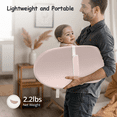 thumbnail image 2 of Baby Changing Pad, Caveen Wipeable Baby Changing Station for Diaper Change and Dresser, with Waterproof PU Cover and Non-Slip Bottom, Portable,Pink, 2 of 9
